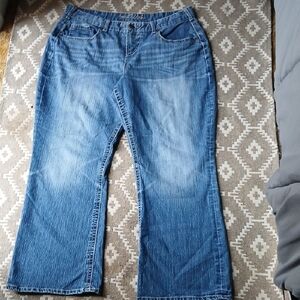 Maurices Blue Flare & Wide Leg Jeans